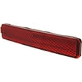 thumbnail image 2 of CAPA For 1988-1994 Sunbird Bumper Reflector Rear, Left, Right Red Plastic, 2 of 5