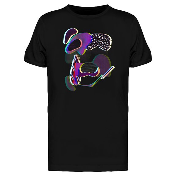 Modern Art Style Graphic Tee Men's -Image by Shutterstock