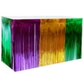 thumbnail image 1 of OULII 1 Set Table Skirt Tassel For Families Carnival Theme Decorations 270x75cm, 1 of 8