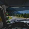 thumbnail image 2 of GlowShift | 1992-1997 OBS Ford F-Series Gray Triple Pillar Pod with Black 7 Color Series 60 PSI Boost Gauge, 1500 Pyrometer Exhaust Gas Temperature Gauge & Trans Temp Gauge, 2 of 8