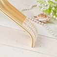 thumbnail image 5 of 1Pc Windproof Seamless Hanger Solid Wood Clothes Hanger Organizer Fixed Holder Storage Racks Buckle Anti-Slip Hanger 42cm/16.54", 5 of 6