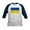 Navy/White, variant on CafePress - Ukraine Flag Baseball Jersey - Kids Cotton Baseball Jersey, 3/4 Sleeve Shirt