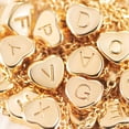 thumbnail image 4 of Yazi  Gold Initial Heart Necklace-14K Gold Filled Handmade Dainty Personalized Letter Heart Choker Necklace Gift for Women Necklace Jewelry, 4 of 11
