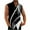 Black, variant on Fancifize Men's Big and Tall Sleeveless Shirts 3D Printed Button Up Tropical Beach Tank Top Summer Collered Casual Tank Shirt