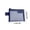 Blue, variant on Vintage Transparent Mesh Coin Purse with Zipper, Multi-Functional Travel Organizer for Small Items, Lightweight & Portable Carry Pouch