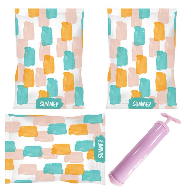 Sac de Rangement sous Vide Sac de Compression sous Vide Sac de Rangement pour Vêtements Sac sous Vide B 100*80 cm