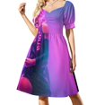 thumbnail image 1 of Aja Wilson - Vestido artístico de manga corta vestidos de noche elegantes para boda ropa de mujer novedades de 2025, 1 of 7