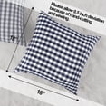 thumbnail image 4 of Juego de 2 fundas de almohada CARRIE HOME Outdoor, color azul marino, 46 x 46 cm, 4 of 7