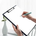 thumbnail image 5 of Bwomeauty Office Supplies, A4 Board Clip Folder Clipboard Office Supplies A4 Clipboard Writing Board Thickened Data Clip Meeting Records Writing File, Mens Gifts, 12x8.7inch, 5 of 6