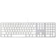 thumbnail image 1 of Teclado Apple con cable renovado compatible con teclado numérico, 1 of 2