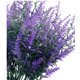 thumbnail image 2 of ZHAOCHENG Flores artificiales de lavanda para exterior, resistentes a los rayos UV, de plástico, para decoración de interiores, hogar, jardín, porche (morado), 2 of 3