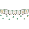 thumbnail image 3 of Teacher Created Resources TCR8472 Eucalyptus Pennants Welcome Bulletin Board Set, 3 of 4