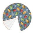 thumbnail image 2 of KLL Fruit Ice Cream Christmas Tree Skirt 48" ,Party Decorations Farmhouse for Christmas Decorations Holiday Party, 2 of 6