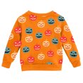 thumbnail image 3 of Hiijoy Halloween Sweatshirt for Boys Kids Cute Pumpkin Crewneck Pullover, Orange, Sizes 2-14, 3 of 4