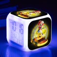 thumbnail image 1 of Reloj despertador LED Super Mario Bros, 40 estilos, reloj despertador electrónico de escritorio, decoración digital brillante, regalo para niños zhangmengya LED, 1 of 2