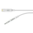 thumbnail image 2 of Belkin 3.5mm Audio to Lightning Cable 3ft MFi-Certified, White (AV10172BT03-WHT), 2 of 3