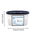 thumbnail image 3 of Kieccall Activated Charcoal Dehumidifier Box Moisture Absorber Odor Eliminator Box for Home Closet Bathroom Basement Bedroom Absorb Moisture Eliminate Odors Prevent Mold, 3 of 8