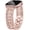 Pink Gold, variant on Stainless Steel Band Compatible with Apple Watch Band for Women 38/40/41/42/44/45/46/49mm, Studded Link Bracelet Strap, Dressy Metal Band for Series 11/10/9/8/7/6/5/4/SE/Ultra