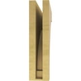 thumbnail image 4 of 5"W x 20"D x 20"H Thin Rivera Rough Cedar Woodgrain TimberThane Corbel, Primed Tan, 4 of 6