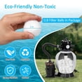 thumbnail image 2 of 12 Inch Sand Filter Pump 2641GPH - 1/2HP Pool Pump System with 6-Way Valve for Above/In-Ground Pools (1-Pack), 2 of 8