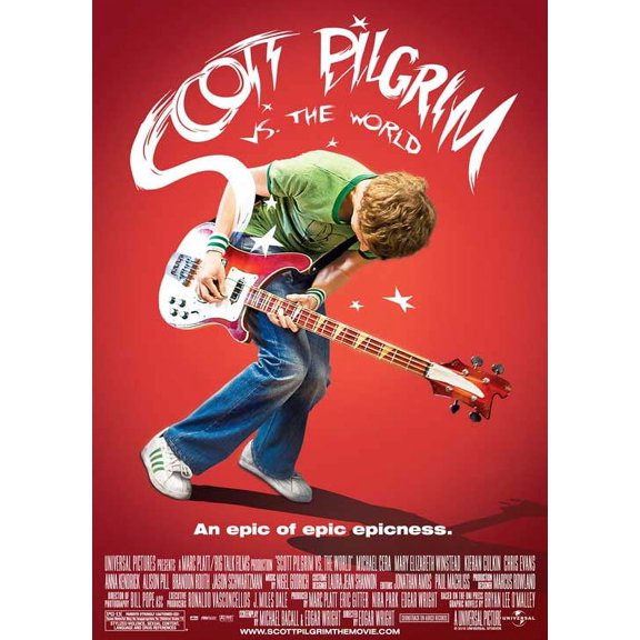 Scott Pilgrim vs the World (2010) 11x17 Movie Poster