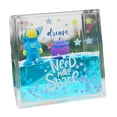 thumbnail image 1 of KLKCMS Fashionable Quicksand Office Adornment Dynamic Confetti Flash Blue, 1 of 9