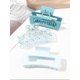 thumbnail image 3 of Frosted Cream Hair Clips with Shark Teeth Design for Head Decoration Transparent Clip-ins Style 3 Pieces, 3 of 5