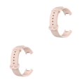 thumbnail image 4 of sweethay Universal Reemplazar accesorio Color sólido Componente modificado Smartwatch Correa Reemplazo para Mi Watch Lite rosa rosa 2piezas, 4 of 6