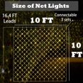 thumbnail image 3 of Cadena de luces LED Eueasy 270, 3 x 3 m, 8 modos, 30 V, 3 of 7