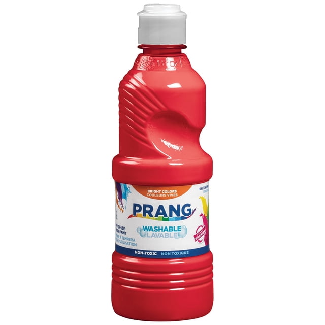Paint Prang, témpera, lavable, rojo, 473 ml, 1 unidad