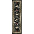 thumbnail image 2 of Safavieh Heritage Karina Floral Wool Runner Rug, Navy/Ivory, 2'3" x 8', 2 of 8