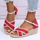 thumbnail image 5 of Sandalias de verano para mujer, sandalias informales para mujer, sandalias de playa romanas Wmkox8yii nm9885, 5 of 6