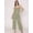 Beige, variant on HERE&NOW Women's Printed Jump Suit Dress Sleeveless Casual Strappy Summer Wear Slip On Attched Top And Bottom Set