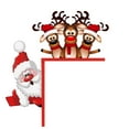 thumbnail image 1 of 1 Unidad Decoración Navideña Para La Esquina De La Puerta De Papá Noel Diy Costura Creativa Decoración Del Hogar Decoración Divertida Para La Esquina De Mi Puerta Película En La Esquina De Mi Puerta, 1 of 6