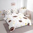 thumbnail image 2 of Erosebridal Football Gamer Bedding Comforter Set 7-Piece for Kids Teens,Girls Boys Sport Theme Rugby King Bedding Sets,Super Cozy Room Decor, 2 of 6