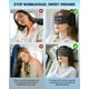 thumbnail image 2 of Almohada de viaje ARLIKSI para aviones con máscara de ojos gris, 2 of 6