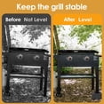 thumbnail image 4 of Dsseng 5Pcs Griddle Leveling Shim Kit Rubber Grill Leveling Shim Stackable Griddle Stand Wheel Leveling Shim Portable BBQ Grill Leveling Shim Griddle Accessories for Grill, 4 of 8