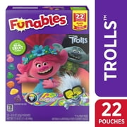Funables Fruit Flavored Fruit Snacks Trolls, 17.6oz, 22ct