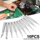 thumbnail image 1 of Punta De Soldador 10 Piezas 10 Tamaños Kit De Puntas De Hierro Para Soldar Destornillador Sin Plomo Punta De Hierro Estación De Reparación De Soldadura Accesorios De Herramientas Para Hakko Atten Quic Muyoka Hogar, 1 of 6