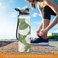 thumbnail image 6 of Camellia Flowers Sports Water Bottle 32oz with Straw for Kids Travel Mug BPA Free Leak Proof for School, 6 of 7