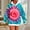 Red, variant on FDGIU Women's 2025 Hoodies - Long Sleeve Crewneck Pullover Sweatshirts with Pockets, Plus Size Fleece Loose Fit Fall Fashion
