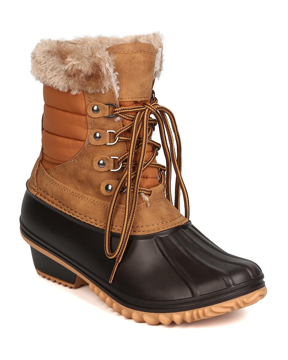 womens fur lined duck boots