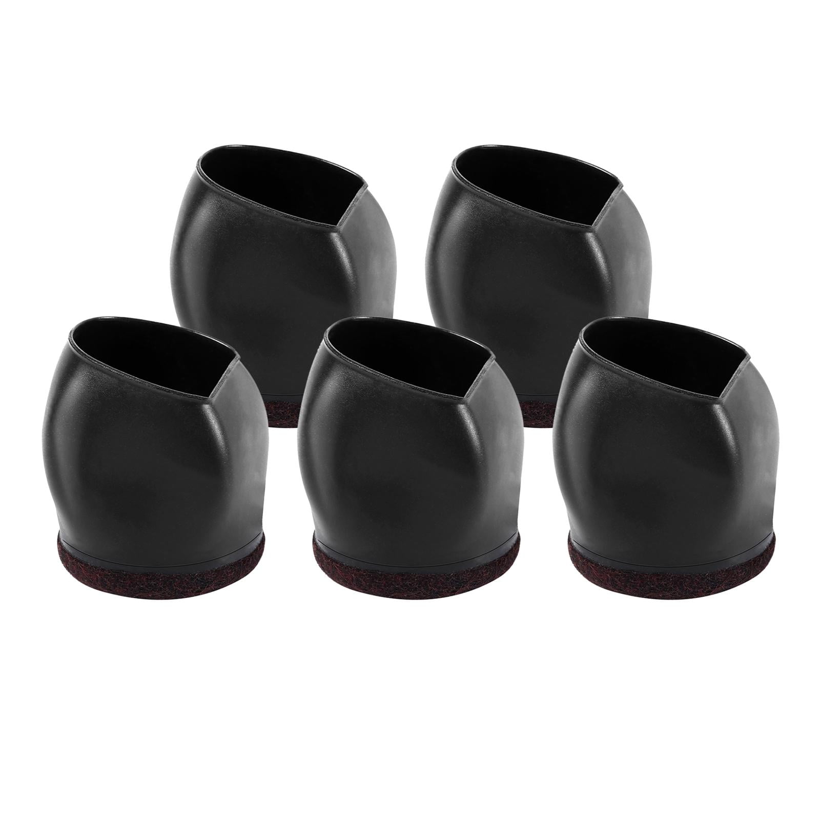 5x Furniture Legs Caster Cover Furniture Leg Pad Prevents Scratches