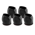thumbnail image 1 of 5 Pcs Bouchon de Roue de Chaise en Caoutchouc Antidérapant Couvre-Pied de Meuble Embouts de Pied de Chaise Capuchon, 1 of 9