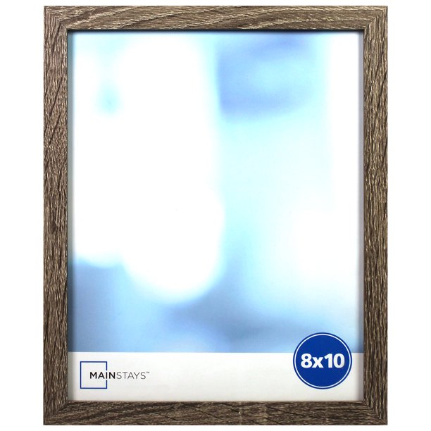 Mainstays MS 8" x 10" Linear Rustic Picture Frame