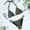 Gray, variant on hoksml Flattering Swimsuits for Women,Women Summer Fashion Solid Tank Sexy Two-Piece Velvet Rhinestone Metal Chain Bikini Swimsuit Swimwear