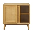 thumbnail image 4 of TMS Radcliff 32" Wide Sliding Door Buffet, Natural Finish, 4 of 9
