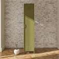 thumbnail image 1 of Ameriwood Home Bentley Single Metal Locker Cabinet, Olive Green, 1 of 8