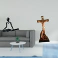 thumbnail image 2 of Estatua de Jesús, pensador abstracto creativo, figura decorativa, escultura religiosa única, adorno para dormitorio, mesa, entrada, regalo de inaugura, 2 of 8
