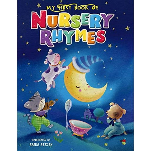 Pre-Owned My First Book of Nursery Rhymes - Children's Padded Board Book - Classics, 9781952137914, 1952137918, Paperback,